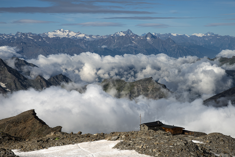 Das Monte Rosa Gebiet