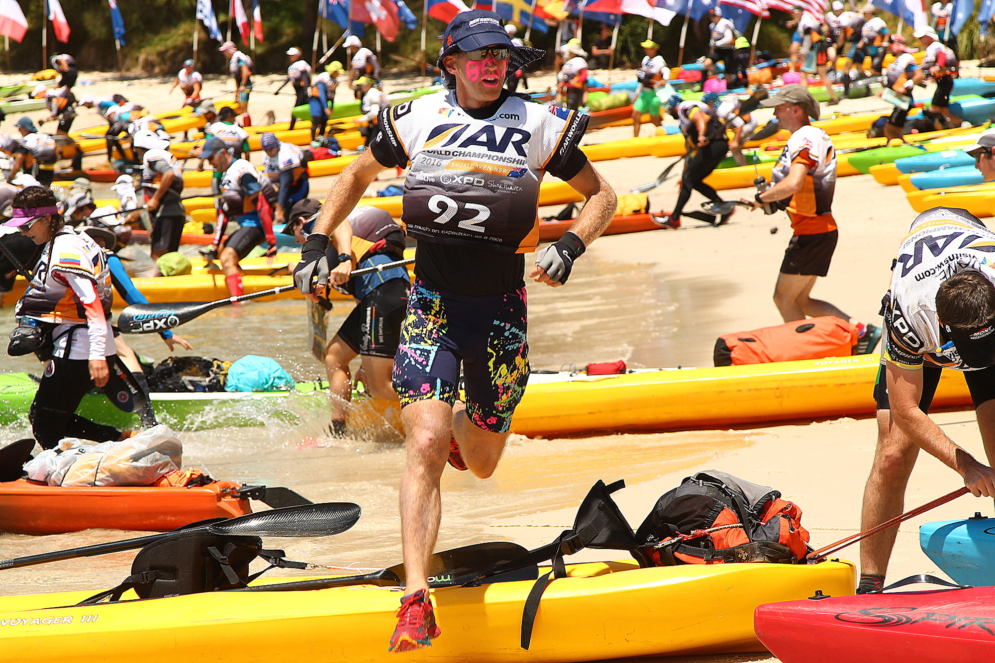 The race starts in Australia